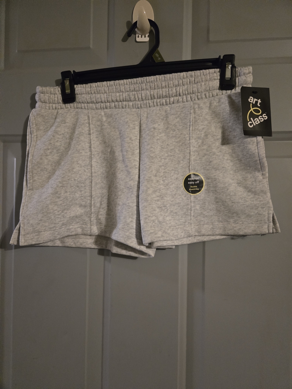 art class Light Heather Gray Girls' Athletic Knit Shorts